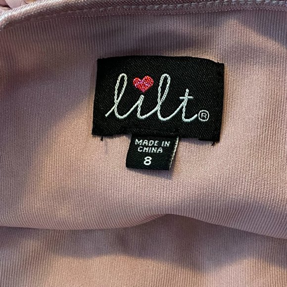 Lilt Lavender Kids Dress Size 8 - Picture 9 of 10